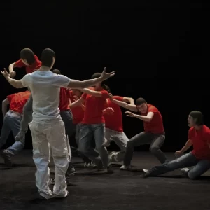 Bord de scène traduit en LSF – (LA)HORDE & le Ballet national de Marseille